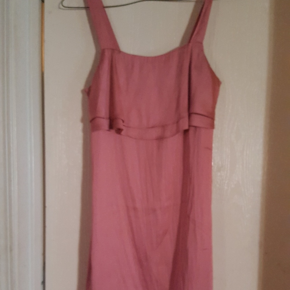 blush pink dress